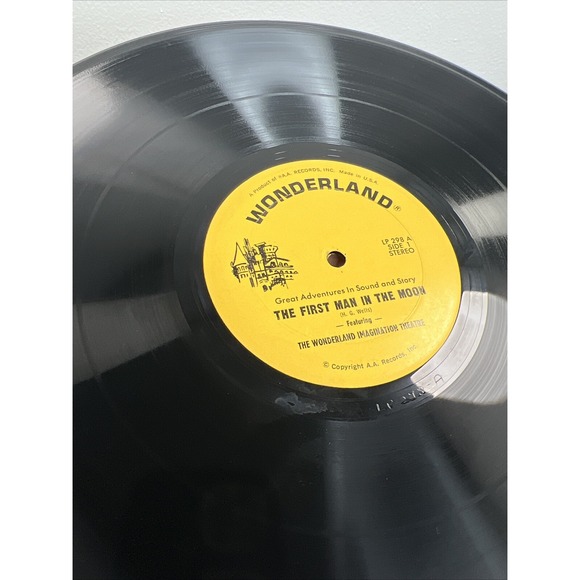 STUDIOTRACK LP SEALED THE FIRST MAN ON THE MOON 1974 WONDERLAND STORY & MUSIC - Picture 8 of 8